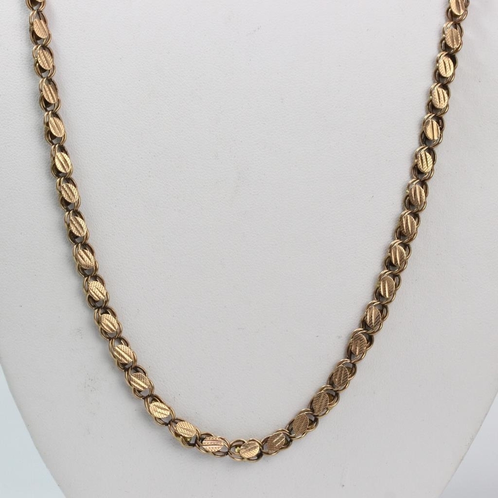 14k Rose Gold Chain Necklace 4.6mm